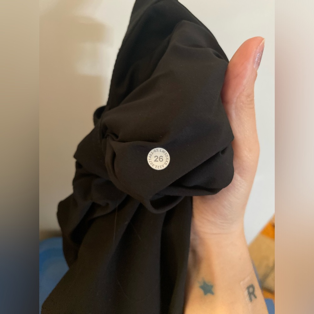 ☘️Lululemon Women's Black Wide-Leg Pants - Picture 4 of 4